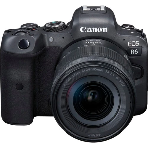 Canon EOS R6 Mirrorless Digital Camera with 24-105mm f4-7.1 IS STM Lens